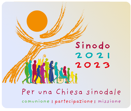 Sinodo - Cammino insieme. Persone che camminano insieme